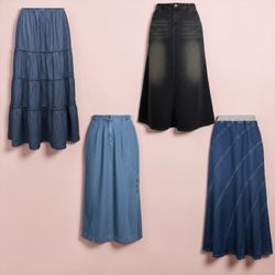 Y2k casual &classic long skirts bundle