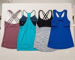 Lululemon Women’s Strappy Back Athletic Tank Tops ..