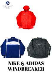 Nike & Adidas Windbreaker Jackets - EVM1320