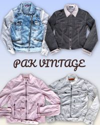 Denim zipper jacket 31 pieces