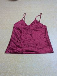 TH419 Y2K Vintage Silk Halter Top | 90s 2000s Sati..