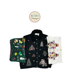 Christmas vintage & unique jumper style |E|