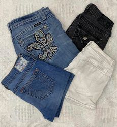 Y2K Miss me & True Religion Sexy Shorts (BN1545)