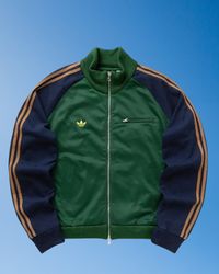 Mix branded track jacket