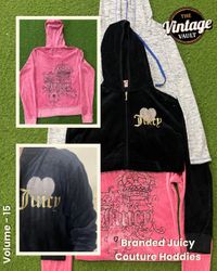 Branded Juicy Couture Hoodies, Volume:15, 06 Piece..