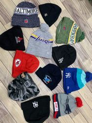 NFL NHL MBA beanie
