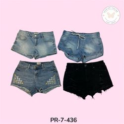 Women's Classic Blue Denim Mini Shorts – Everyday ..