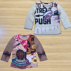 Y2K Vintage Long Sleeve Top Collection – Assorted ..
