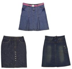 Y2K Denim Darling Midi Skirts