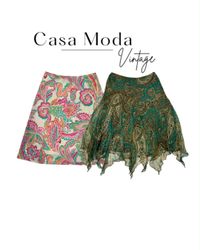 180826-4 Poly midi skirts 15 pcs