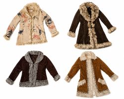 Vintage Shearling Style Coats – Unique Winter Mix