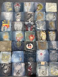 Japanese Embroidered Jeans