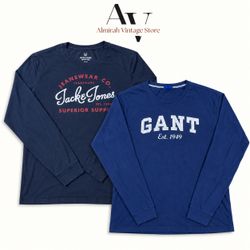 GAp,CK,jack&jones LONG SLEEVES T SHIRTS