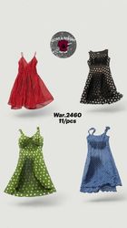 Y2K polka dot dresses WR-2460