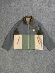 Upcycled Carhartt Detroit Jacket