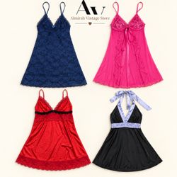 Liquidation stock slip dresses