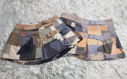 Upcycled Carhartt Patchwork Mini Skirts
