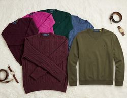 Ralph Lauren sweaters + sweatshirts