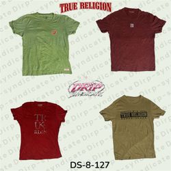 True Religion Men’s Shirt – Premium Casual Short S..