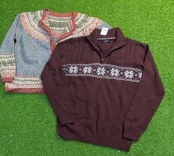 8193 - Icelandic Sweater and ¼ zip