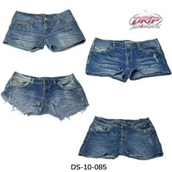 Trendy Denim Mini Shorts Made For Cool Girls (DS-1..