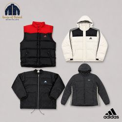 Adidas brand puffer jacket