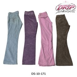 Flared Corduroy Trousers (DS-10-171)