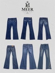 Embellished y2k bootcut jeans