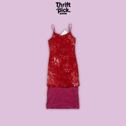 Y2K Midi-Kleid