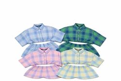 CR2060 Upcycled Crop Shirt & Shorts Set