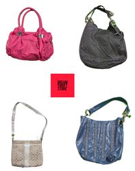 DESIGNER BAGS BRANDS INCLUDED COACH, MICHAEL KORS,..