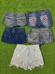 Yv1575 Denim Shorts 9P