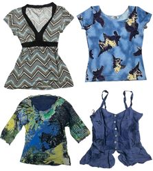Aquamarine Dream x Y2K Tops: TT-336