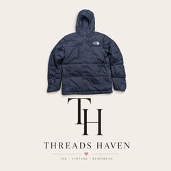 vintage puffer jacket mixed brand