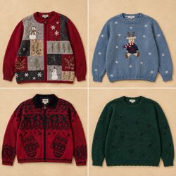 Y2k Winter Wonderland Sweaters