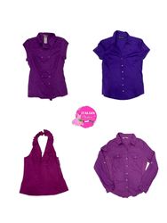 Y2k fairycolors office shirts.