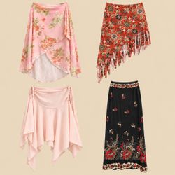 Y2k Dreamy Boho Skirts