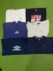 Authentic mixed branded t-shirts