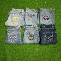 LEI AND OTHER BRAND JEANS WOMAN WEAR (B114)
