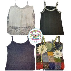 Vintage Y2K Cami & Top Bundle – 10pcs | VR324