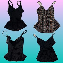 Y2K Lunar Eclipse Cami Tops (RS-28)