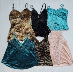 Velvet Cami Tops