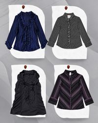 Y2K Grunge Office Blouses