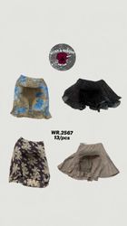 Y2K earthy tone skirts WR-2567