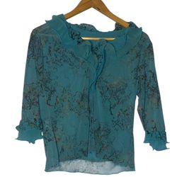 Y2K full sleeves blouse