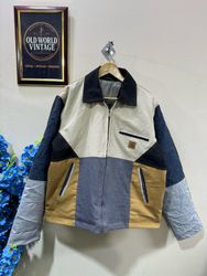 Upcycled Carhartt Detroit Jacket
