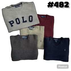 Polo Ralph Lauren Mix Sweater #482.