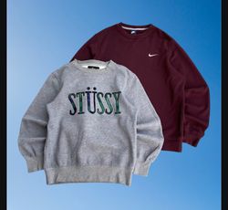 Mixed branded sweatshirt Crew neck