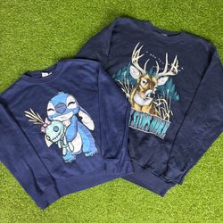 Pro Vintage Animal Printed Sweatshirts (ZRS:41)