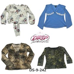 Y2K Aesthetic Poly Top (DS-9-242)